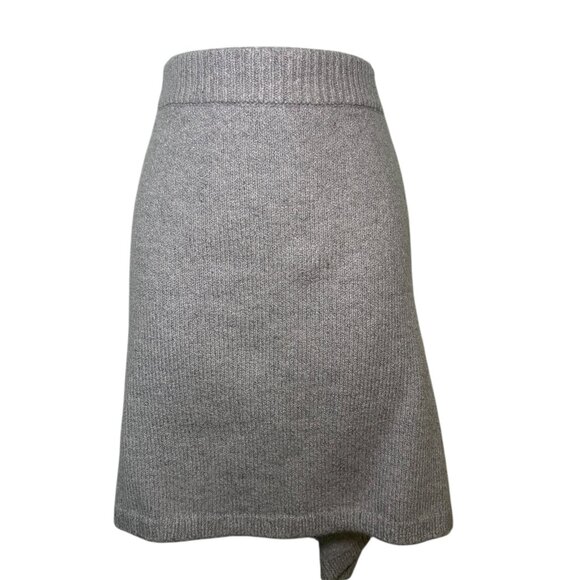 Old Navy Gray Mini Sweater Skirt 3X NWT Plus Size Knit Winter Basic - Picture 5 of 6